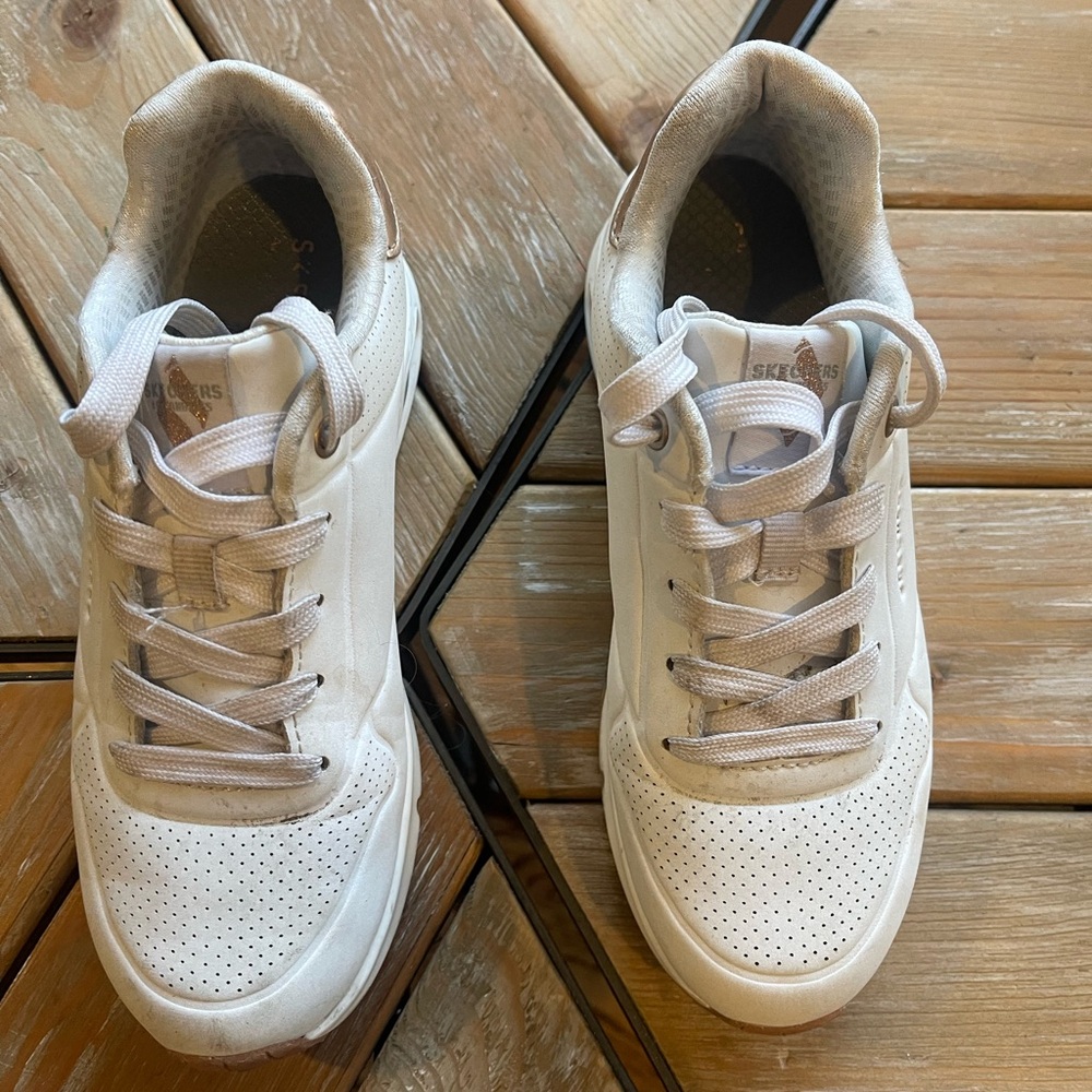 Skechers Girls' UNO Gen1 - Shimmer Away - Picture 5 of 6